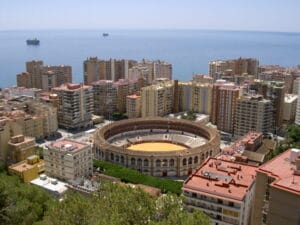 Panorámica del Castillo de Gibralfaro, un lugar destacado que ver en Málaga