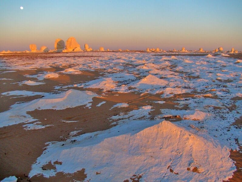 El Desierto Blanco, una maravilla natural que ver en Egipto