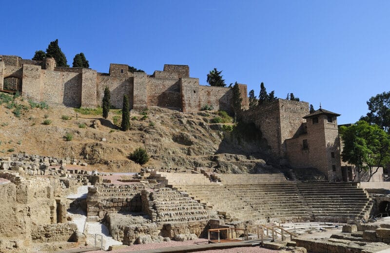 Vista de La Alcazaba de Málaga, uno de los principales atractivos turísticos