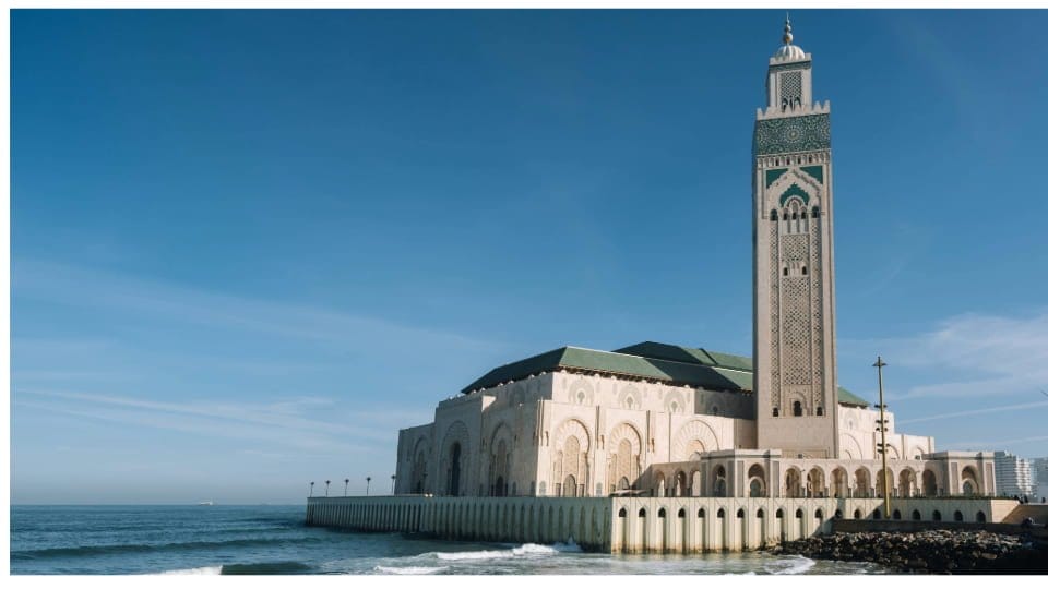 Mezquita Hassan II en Casablanca, Marruecos