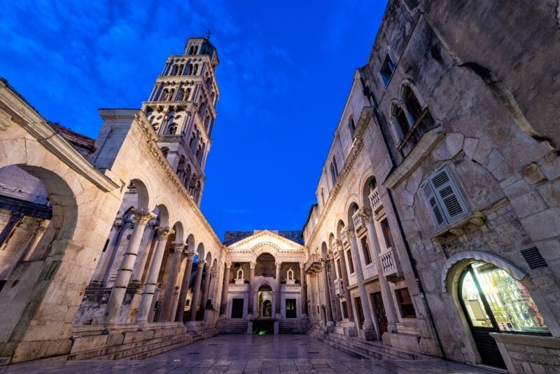 Qué ver en Split: Palacio de Diocleciano, uno de los monumentos más emblemáticos