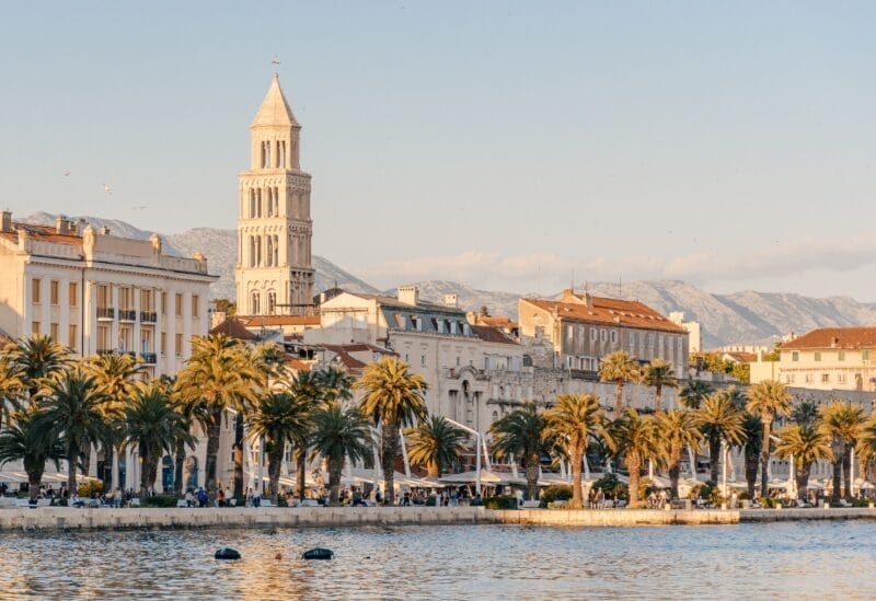 Riva, el paseo marítimo de Split, un lugar ideal para pasear