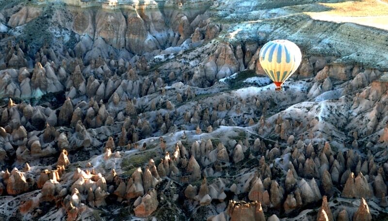 Valle de las Palomas en Capadocia, Turquía, ideal para visitar en 3, 5, 7 o 10 días de viaje